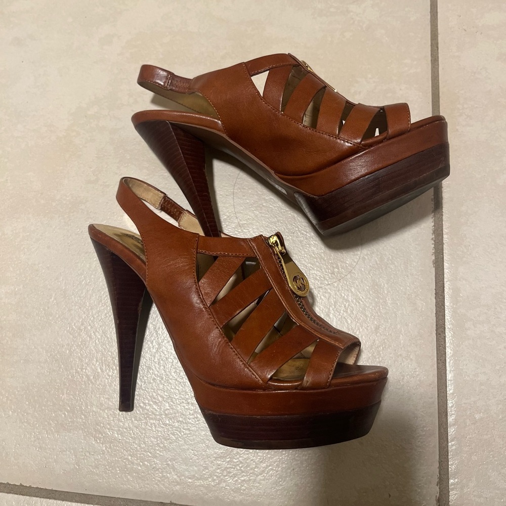 Michael Kors slingback heels